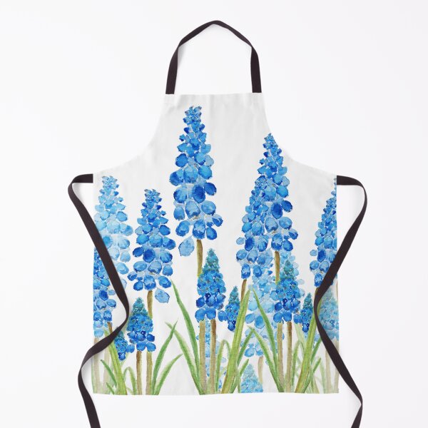 Item preview, blue grape hyacinth forest  designed and sold by ColorandColor.