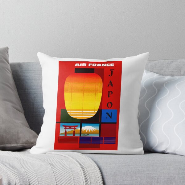 Item preview, 1959 AIR FRANCE Japon Japan Travel Poster designed and sold by retrographics.