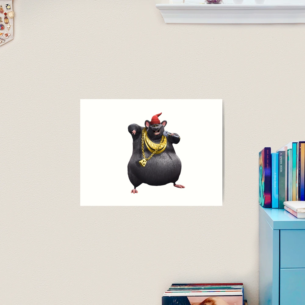 biggie cheese Adorable happy mouse Art Board Print for Sale by ilan975