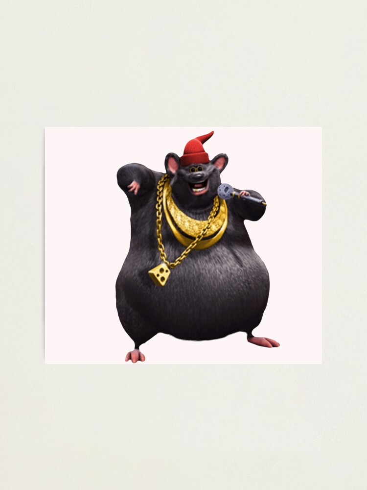 Biggie Cheese Rat Photographic Print for Sale by EdmundOberbrun