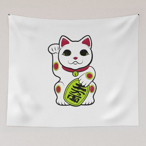 Item preview, Maneki Neko - Japanese Luck and Fortune Cat designed and sold by Wildjourne.