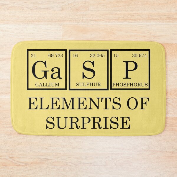 Item preview, Gasp Elements of Surprise designed and sold by Artsanity.