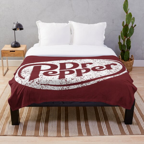 Dr Pepper Throw Blankets Redbubble