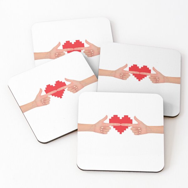 Item preview, Shy; two fingers pointing over a heart designed and sold by Chris Philbrook.