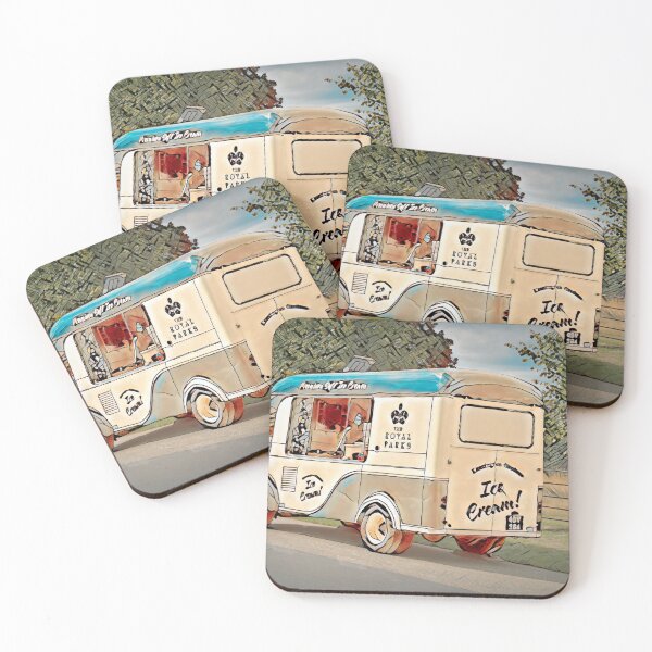 Item preview, Royal Parks Vintage Ice Cream Truck designed and sold by Marlene Watson-Hall.