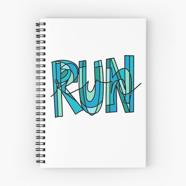 Item preview, Blue and Green Run Doodle designed and sold by klaireep.