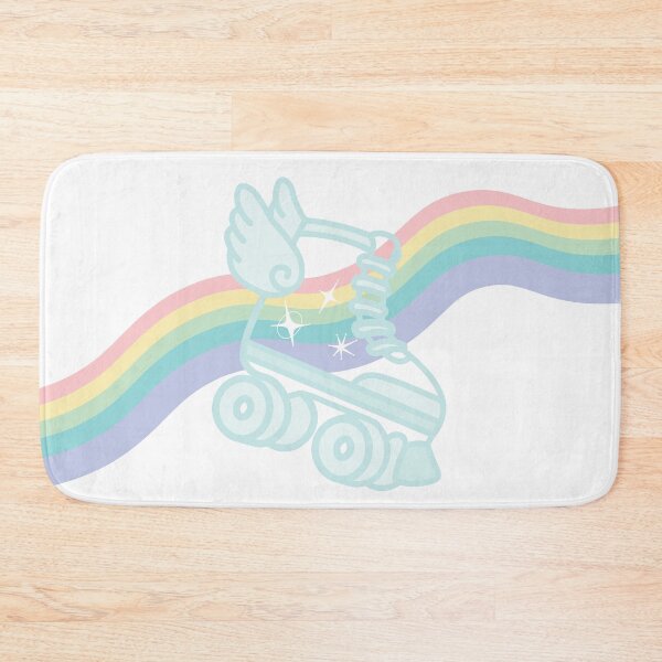 Item preview, Rainbow Skate - White Background designed and sold by ThePinkVat.