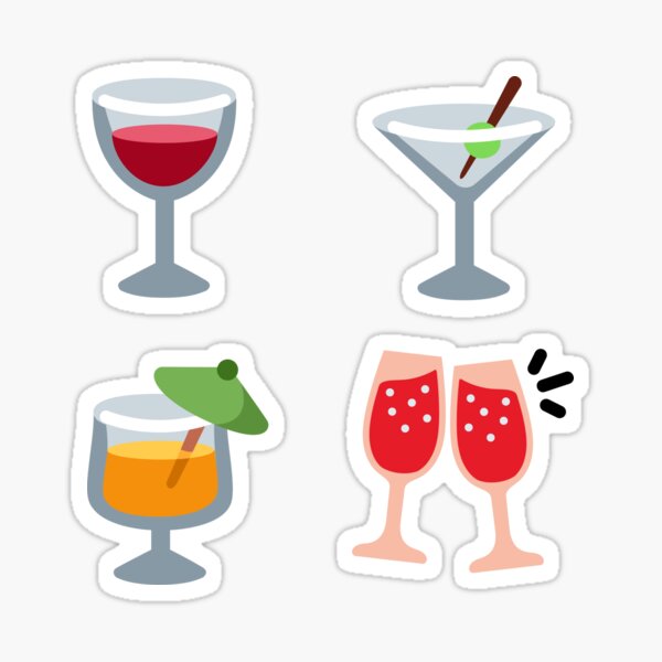 Wine Emoji Sticker - Wine Emoji Smile - Discover & Share GIFs