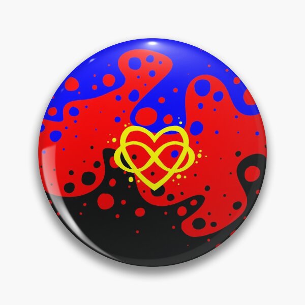Item preview, Identity Fluid: Polyamorous (Heart Symbol) designed and sold by aevios.