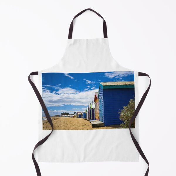 Item preview, Brighton bathing boxes and yacht club designed and sold by Vicki Moritz.