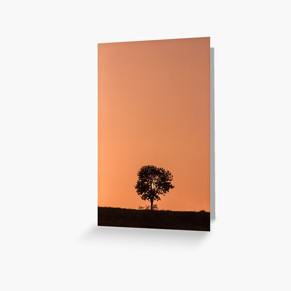 Twilight Poem Greeting Card