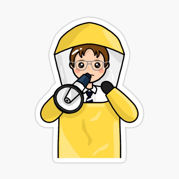 Artikel-Vorschau von Der Office Dwight Hazmat Anzug, designt und verkauft von cutermelon.