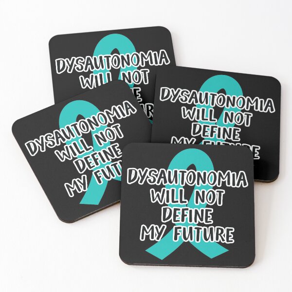 Item preview, Dysautonomia Will Not Define My Future - Teal Awareness Ribbon in  October designed and sold by NotEnoughSpoons.