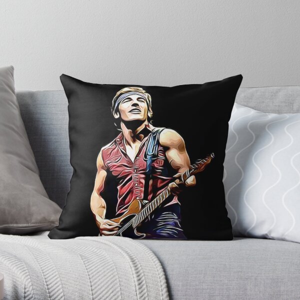 Bruce springsteen Throw Pillow