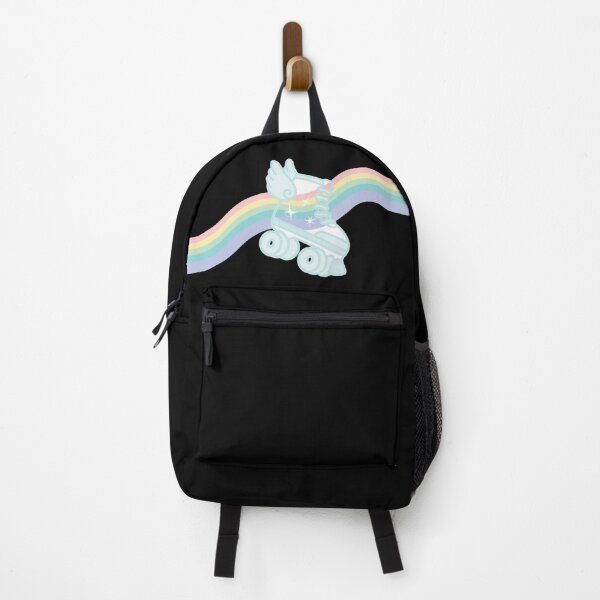 Item preview, Rainbow Skate - Black Background designed and sold by ThePinkVat.