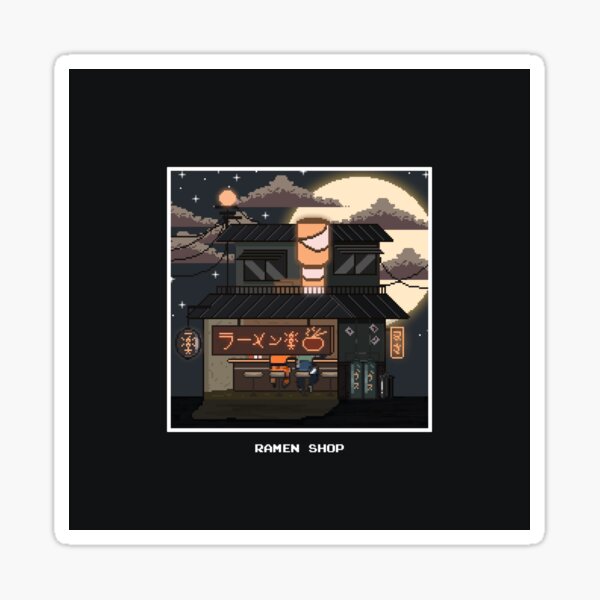 Ramen Shop Stickers Redbubble
