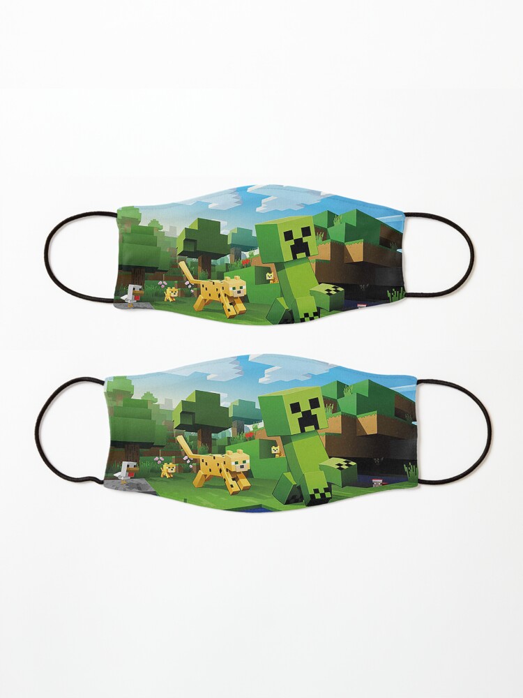 Alternate view of Minecraft in the Wild Mask