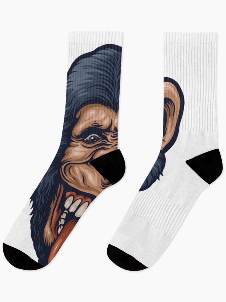 Thumbnail 1 of 5, Socks, Gorilla Design designed and sold by Rizly.