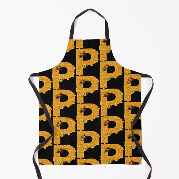 Item preview, Alphabet P Honeycomb Bee designed and sold by Fas Designs.