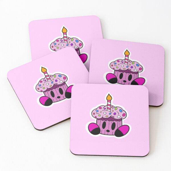 Item preview, Delilah- cupcake rosa designed and sold by AceTaylorDesign.