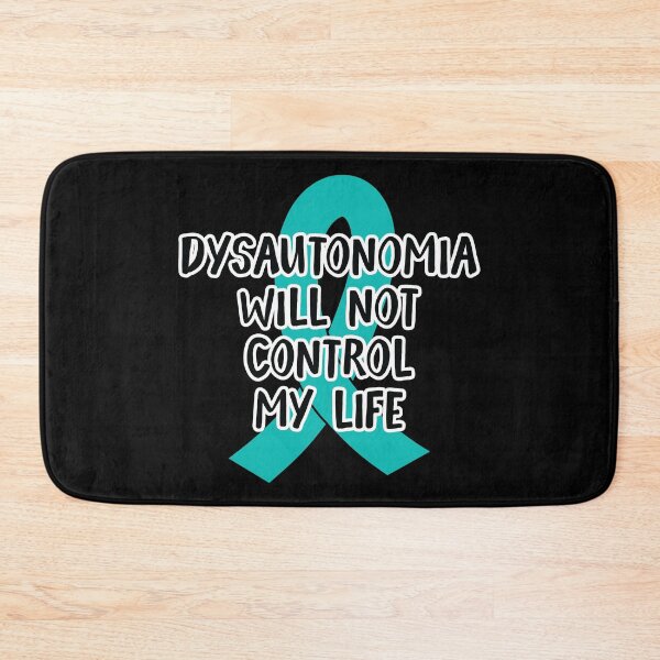 Item preview, Dysautonomia Will Not Control My Life - Teal Awareness Ribbon in  October designed and sold by NotEnoughSpoons.