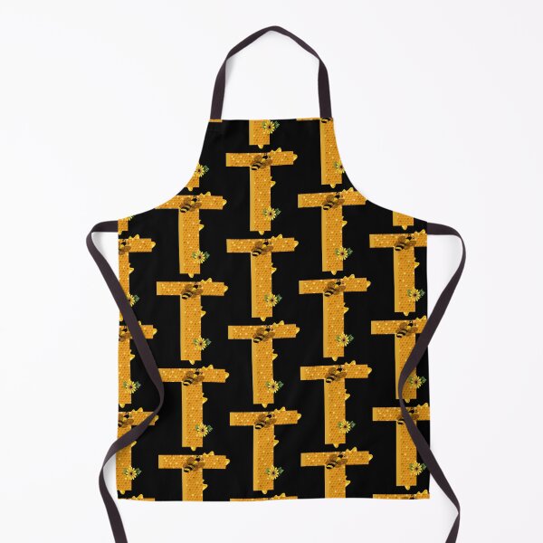 Item preview, Alphabet T Honeycomb Bee designed and sold by Fas Designs.