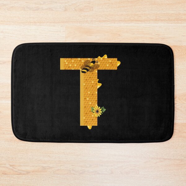 Item preview, Alphabet T Honeycomb Bee designed and sold by Fas Designs.