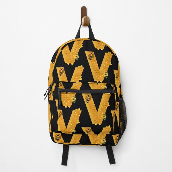 Item preview, Alphabet V Honeycomb Bee designed and sold by Fas Designs.