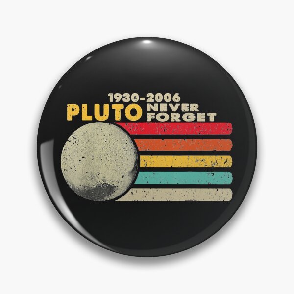 Item preview, Never Forget Pluto Retro designed and sold by PatelLayla.
