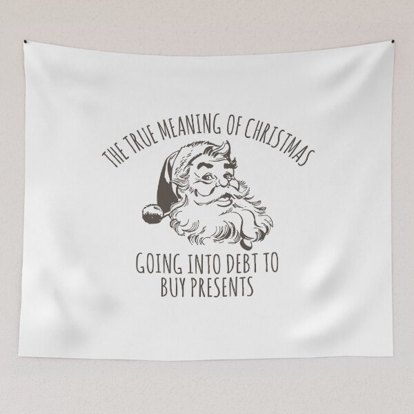 Item preview, Funny Holiday Debt Christmas Presents designed and sold by Maria Garcia.