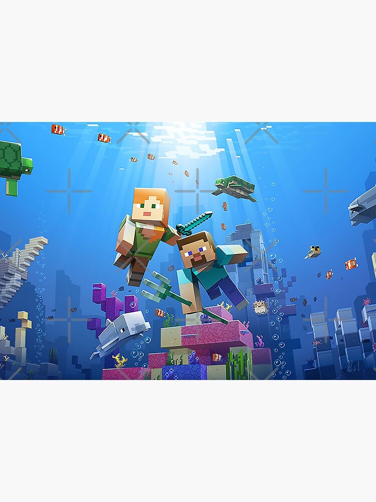 Minecraft Ocean by OneEyedSmile