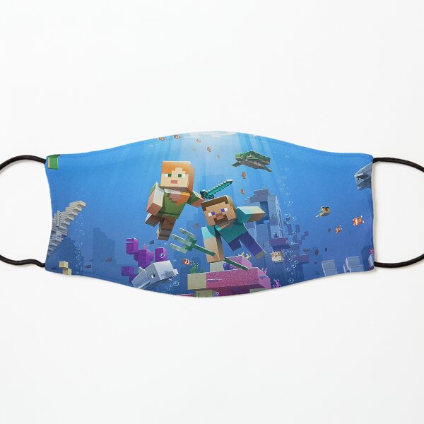 Minecraft Ocean Kids Mask
