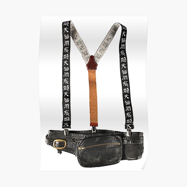 Otto's Fanny Pack and Suspenders Poster
