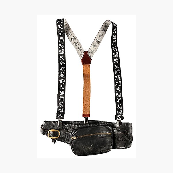 Otto's Fanny Pack and Suspenders Photographic Print