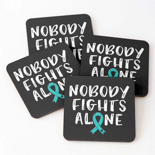 Item preview, Strength - Nobody Fights Dysautonomia Alone - Teal Awareness Ribbon in  October designed and sold by NotEnoughSpoons.
