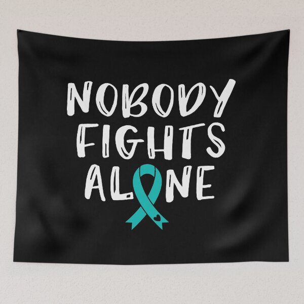 Item preview, Strength - Nobody Fights Dysautonomia Alone - Teal Awareness Ribbon in  October designed and sold by NotEnoughSpoons.