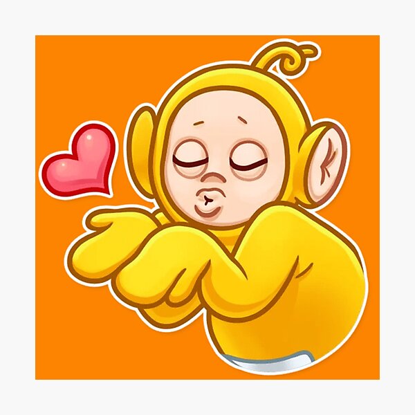 Art Mural Sur Le Theme Teletubbies Redbubble