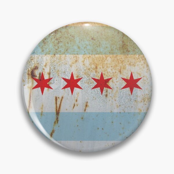Item preview, Chicago Flag Grunge designed and sold by TRowanDesign.