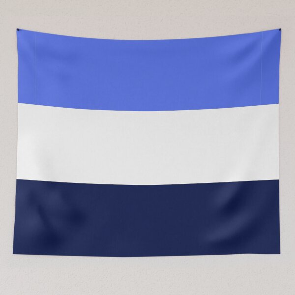 Item preview, LIGHT BLUE - WHITE AND NAVY BLUE 3 STRIPES BY OZCUSHIONSTOO - BEACH THEME   designed and sold by ozcushionstoo.