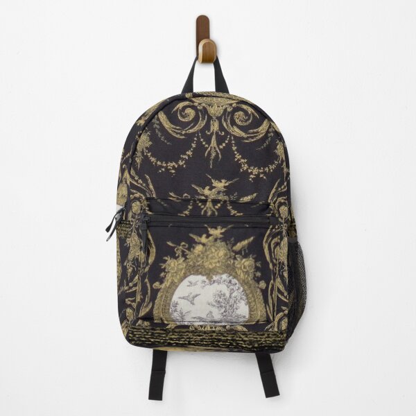 Item preview, Gold and Black Cameo Toile designed and sold by incarnations.