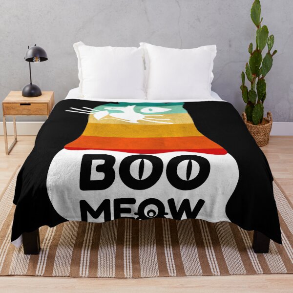 Item preview, Funny Halloween cat boo designed and sold by HibouMagique.