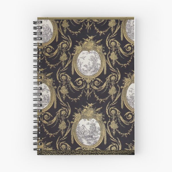 Artikelvorschau, Gold und Schwarz Cameo Toile entworfen und verkauft von incarnations.