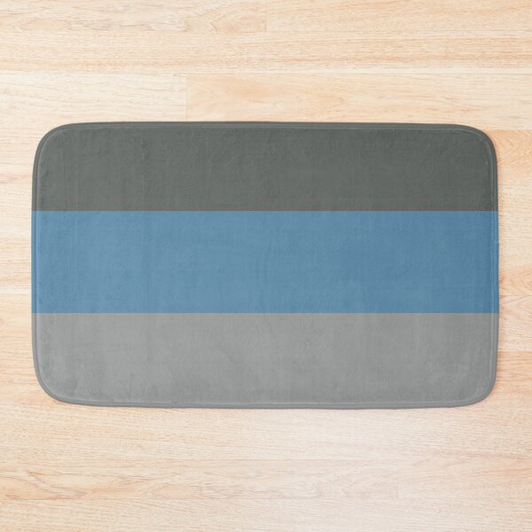 Item preview, BLUE GREY  - LIGHT GREY AND DARK GREY - STORMY BEACH  3 STRIPES BY OZCUSHIONSTOO - BEACH THEME   designed and sold by ozcushionstoo.