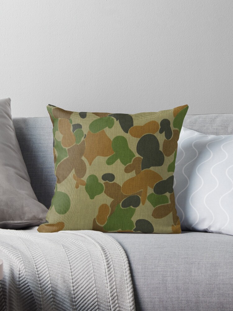 Auscam Australian Army Camo Pillow for Sale by emporiumwa Redbubble