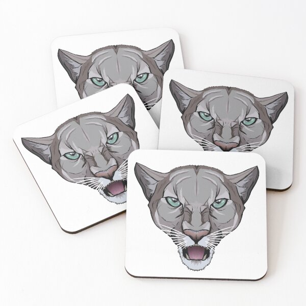 Item preview, Cougar designed and sold by IllustrateLaw.
