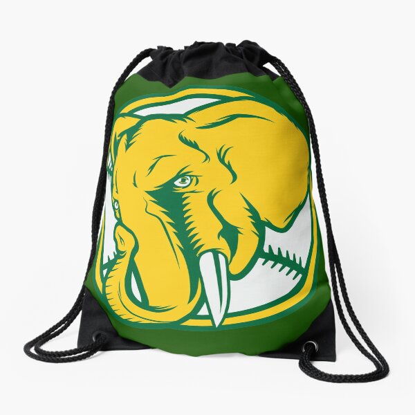 Oakland A's Elephant Baseball Metal Print for Sale by OrganicGraphic