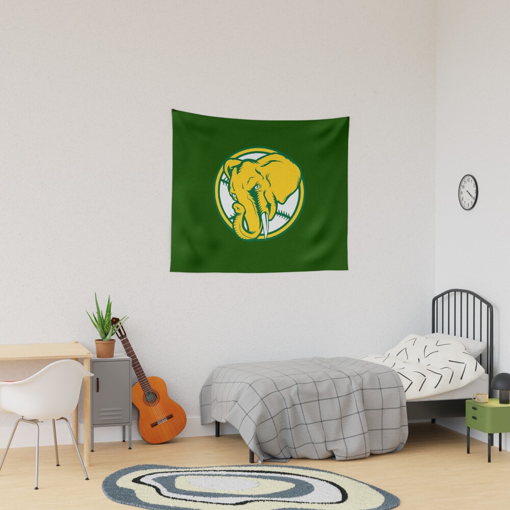 Elephant-Inspired Oakland A's Design iPad Case & Skin for Sale by  OrganicGraphic