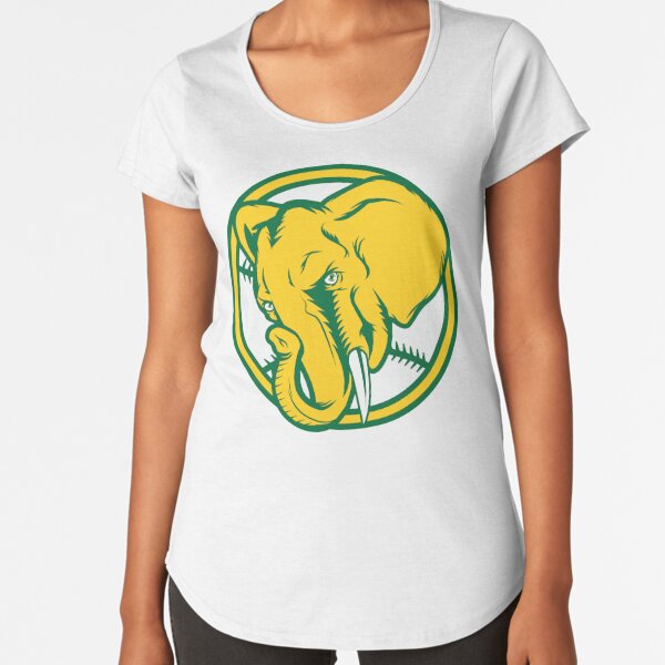 Elephant-Inspired Oakland A's Design iPad Case & Skin for Sale by