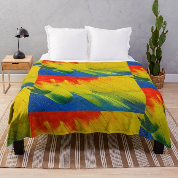 Item preview, Colorful Red, Blue and Yellow Feathers. designed and sold by Kanchan1987.