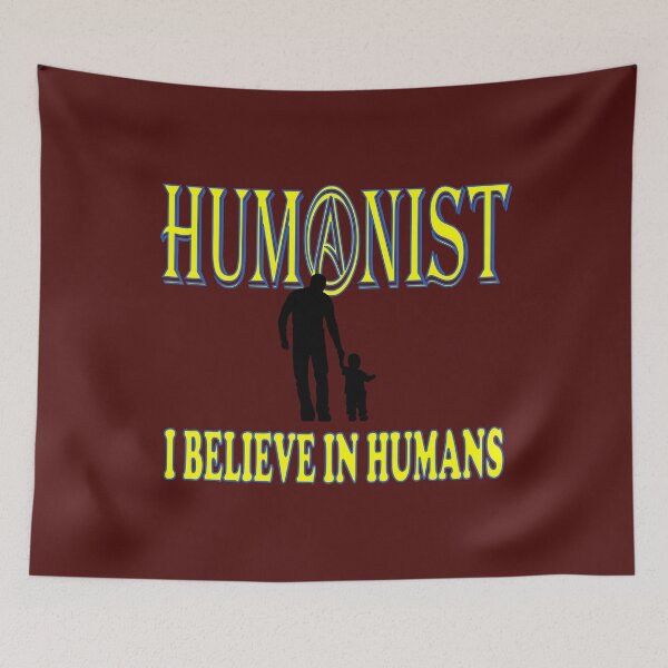 Item preview, Humanist - I believe in humans designed and sold by Wildjourne.